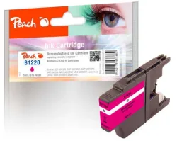 Peach, Peach B1220 M Druckerpatrone ma ersetzt Brother LC-1220M für z.B. Brother DCPJ 525 W, Brother DCPJ 725 DW, Brother DCPJ 925 DW, Brother MFCJ 825 DW