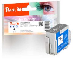 Peach E157 Druckerpatrone XL bk ersetzt Epson T1577LBK, C13T15774010 für z.B. Epson Stylus Photo R 3000