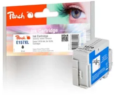 Peach E157 Druckerpatrone XL bk ersetzt Epson T1579LLBK, C13T15794010 für z.B. Epson Stylus Photo R 3000