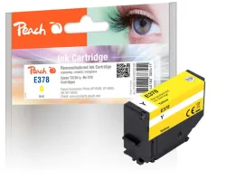 Peach E378/478 Druckerpatrone ye ersetzt Epson T3784, No. 378 y, C13T37844010 für z.B. Epson Expression Photo HD XP -15000