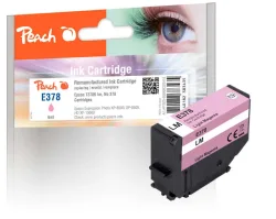 Peach E378/478 Druckerpatrone mali ersetzt Epson T3786, No. 378 lm, C13T37864010 für z.B. Epson Expression Photo XP -8000