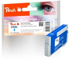Peach E35 Druckerpatrone XL cy ersetzt Epson T3592, No. 35XL c, C13T35924010 für z.B. Epson WorkForce Pro WF -4720 DWF