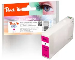 Peach E70 Druckerpatrone ma ersetzt Epson T7033 m, C13T70334010 für z.B. Epson WorkForce Pro WP -4015 DN, Epson WorkForce Pro WP -4025 DW