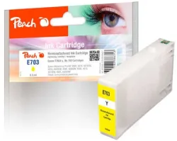 Peach E70 Druckerpatrone ye ersetzt Epson T7034 y, C13T70344010 für z.B. Epson WorkForce Pro WP -4015 DN, Epson WorkForce Pro WP -4025 DW
