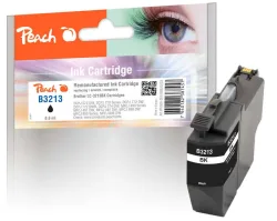 Peach B3213 BK Druckerpatrone XL bk ersetzt Brother LC-3213BK für z.B. Brother DCPJ 774 DW, Brother DCPJ 572 DW, Brother DCPJ 770, Brother DCPJ 772 DW