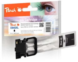 Peach E944/945/946 Druckerpatrone XL bk ersetzt Epson T9451, No. 945XLBK, C13T945140 für z.B. Epson WorkForce Pro WFC 5710 DWF