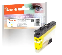 Peach B3237 Y Druckerpatrone ye ersetzt Brother LC-3237Y für z.B. Brother MFCJ 6947 DW, Brother HLJ 6000 DW, Brother HLJ 6100 DW, Brother MFCJ 5945 DW