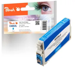 Peach E5H2 Druckerpatrone XL cy ersetzt Epson T05H2, No. 405XL c, C13T05H24010 für z.B. Epson WorkForce ECC 7000, Epson WorkForce Pro WF -3800