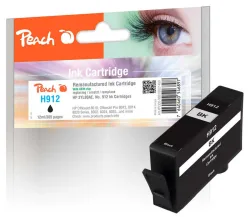 Peach HP 912 BK Druckerpatrone bk ersetzt HP No. 912 BK, 3YL80AE für z.B. HP OfficeJet Pro 8024, HP OfficeJet Pro 8022, HP OfficeJet 8010