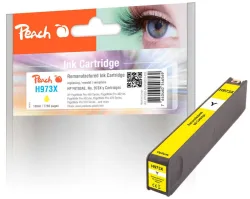 Peach HP 973 XY Druckerpatrone XL ye ersetzt HP No. 973X Y, F6T83AE für z.B. HP PageWide Pro 450, HP PageWide Pro 452 dn, HP PageWide Pro 452 dw