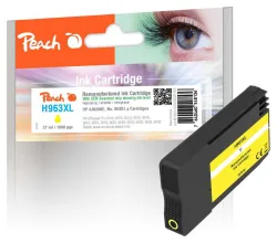 Peach HP 963 XLY Druckerpatrone XL ye ersetzt HP No. 963XL Y, 3JA29AE für z.B. HP OfficeJet Pro 9010, HP OfficeJet Pro 9012, HP OfficeJet Pro 9013