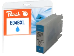 Peach E4B2c Druckerpatrone XL cy ersetzt Epson T04B2 c, C13T04B24010 für z.B. Epson WorkForce Pro WFC 8100, Epson WorkForce Pro WFC 8190 D3TWC