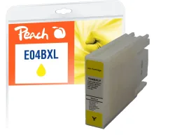 Peach E4B4y Druckerpatrone XL ye ersetzt Epson T04B4 y, C13T04B44010 für z.B. Epson WorkForce Pro WFC 8100, Epson WorkForce Pro WFC 8190 D3TWC