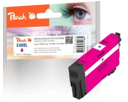Peach E408 L Druckerpatrone XL ma ersetzt Epson No. 408L, T09K340 für z.B. Epson WorkForce Pro WFC 4310 DW, Epson WorkForce Pro WFC 4810 DTWF