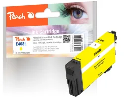 Peach E408 L Druckerpatrone XL ye ersetzt Epson No. 408L, T09K440 für z.B. Epson WorkForce Pro WFC 4310 DW, Epson WorkForce Pro WFC 4810 DTWF