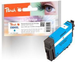 Peach E604 XL Druckerpatrone XL cy ersetzt Epson No. 604XL, T10H240 für z.B. Epson Expression Home XP -2200, Epson Expression Home XP -2205