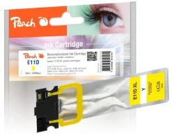 Peach E11 Druckerpatrone XL ye ersetzt Epson T11D4, C13T11D440 für z.B. Epson WorkForce Pro WFC 5300, Epson WorkForce Pro WFC 5390 DW