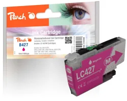 Peach B427 M Druckerpatrone ma ersetzt Brother LC-427M für z.B. Brother HLJ 6010 DW, Brother MFCJ 5955 DW, Brother MFCJ 6950, Brother MFCJ 6955 DW