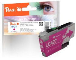 Peach B427 M Druckerpatrone ma ersetzt Brother LC-427M für z.B. Brother HLJ 6010 DW, Brother MFCJ 5955 DW, Brother MFCJ 6950, Brother MFCJ 6955 DW