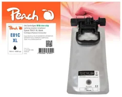 Peach E1C1 Druckerpatrone XL bk ersetzt Epson T01C1, C13T01C100 für z.B. Epson WorkForce Pro WFC 529 R DTW, Epson WorkForce Pro WFC 570