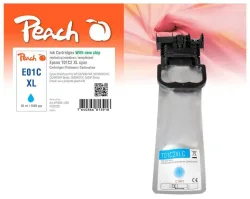 Peach E1C2 Druckerpatrone XL cy ersetzt Epson T01C2, C13T01C200 für z.B. Epson WorkForce Pro WFC 529 R DTW, Epson WorkForce Pro WFC 570