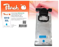 Peach E1D2 Druckerpatrone XL cy ersetzt Epson T01D2, C13T01D200 für z.B. Epson WorkForce Pro WFC 529 R DTW, Epson WorkForce Pro WFC 570