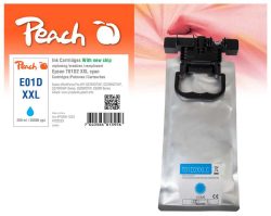 Peach E1D2 Druckerpatrone XL cy ersetzt Epson T01D2, C13T01D200 für z.B. Epson WorkForce Pro WFC 529 R DTW, Epson WorkForce Pro WFC 570