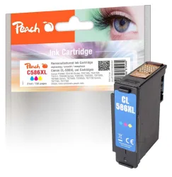 Peach C586 XL Druckkopf XL col ersetzt Canon CL-586XL, 6226C001 für z.B. Canon Pixma TS 6550 i, Canon Pixma TS 7650 i, Canon Pixma TS 7550 i