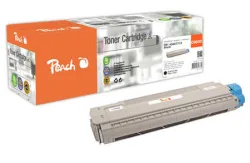 Peach O4348/69 Toner bk ersetzt OKI 43487712 für z.B. OKI C 8600 CDTN, OKI C 8600 DN, OKI C 8600 DTN, OKI C 8600 N, OKI C 8600, OKI C 8800 CDTN