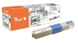 Peach O4496/47/97 Toner cy ersetzt OKI 44973535 für z.B. OKI C 301 DN, OKI C 321 DN, OKI MC 332 DN, OKI MC 340, OKI MC 342 DN, OKI MC 342 DNW