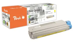 Peach O4386/87/36/85 Toner ye ersetzt OKI 43872305 für z.B. OKI C 5650, OKI C 5650 DN, OKI C 5650 N, OKI C 5750, OKI C 5750 DN, OKI C 5750 N