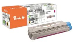 Peach O4386/87/36/85 Toner ma ersetzt OKI 43865722 für z.B. OKI C 5850, OKI C 5850 DN, OKI C 5850 N, OKI C 5950, OKI C 5950 CDTN, OKI C 5950 DN