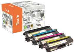 Peach B328 4 Toner XL (bk, c/m/y) ersetzt Brother TN-328 für z.B. Brother DCP -9270 CDN, Brother HL -4500, Brother HL -4570 CDW