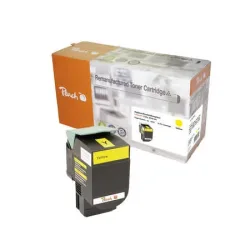 Peach L54 Toner XL ye ersetzt Lexmark C544X2YG für z.B. Lexmark C 544 DN, Lexmark C 544 DTN, Lexmark C 544 DW, Lexmark C 544 N, Lexmark X 544 DN
