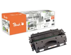 Peach HP 05 XBK Toner XL bk ersetzt HP No. 05X BK, CE505X XL für z.B. HP LaserJet P 2050, HP LaserJet P 2053 D, HP LaserJet P 2053 DN