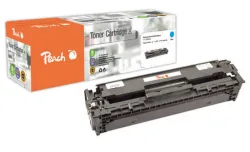 Peach HP 653 AC Toner cy ersetzt HP No. 653A C, CF321A für z.B. HP Color LaserJet Enterprise Flow MFP M 680 z