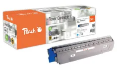 Peach O4405 Toner cy ersetzt OKI 44059167 für z.B. OKI MC 851 CDTN, OKI MC 851 CDXN, OKI MC 851 DN, OKI MC 851 DN plus, OKI MC 861 CDTN