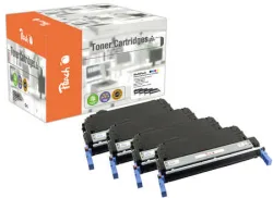 Peach HP 643 A 4 Toner (bk, c/m/y) ersetzt HP No. 643A für z.B. HP Color LaserJet 4700, HP Color LaserJet 4700 DN, HP Color LaserJet 4700 DTN
