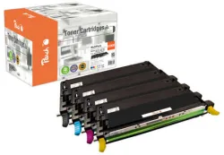 Peach E2800 4 Toner (bk, c/m/y) ersetzt Epson C13S051158-61 für z.B. Epson Aculaser C 2800, Epson Aculaser C 2800 DN, Epson Aculaser C 2800 DTN