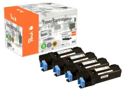 Peach X0159/0160 4 Toner (bk, c/m/y) ersetzt Xerox 106R01594-7 für z.B. Xerox Phaser 6500 DN, Xerox Phaser 6500 N, Xerox WC 6505 DN