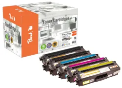Peach B329 5 Toner XL (2*bk, c/m/y) ersetzt Brother TN-329 für z.B. Brother DCPL 8450 CDW, Brother HLL 8350 CDW, Brother HLL 8350 CDWT