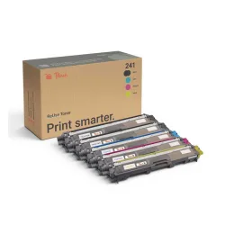 Peach B241 5 Toner (2*bk, c/m/y) ersetzt Brother TN-241 für z.B. Brother DCP -9020 CDW, Brother HL -3140 CW, Brother HL -3150 CDN