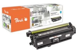 Peach HP 508 XC Toner XL cy ersetzt HP No. 508X C, CF361X für z.B. HP Color LaserJet Enterprise Flow MFP M 577 c, HP Color LaserJet Managed M 550