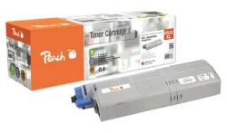 Peach O4648/49 Toner ma ersetzt OKI 46490402 für z.B. OKI C 532 DN, OKI C 542 DN, OKI MC 563 DN, OKI MC 573 DN