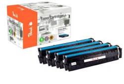 Peach HP 203 X 4 Toner XL (bk, c/m/y) ersetzt HP No. 203X, CF540X, CF541X, CF542X, CF543X für z.B. HP Color LaserJet Pro MFP M 281 fdw