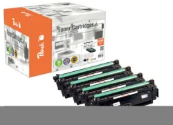PEACH H040H 5 Toner XL (2*bk, c/m/y) ersetzt Canon CRG-040H, 0461C002*2, 0459C002, 0457C002, 0455C002 für z.B. Canon ISensys LBP -710 Cx