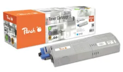 Peach O4648/49 Toner XL cy ersetzt OKI 46490607 für z.B. OKI C 532 DN, OKI C 542 DN, OKI MC 563 DN, OKI MC 573 DN