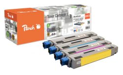 Peach O4586 4 Toner (bk, c/m/y) ersetzt OKI 45862840, 45862839, 45862838, 45862837 für z.B. OKI MC 853 dn, OKI MC 853 dnct, OKI MC 853 dnv