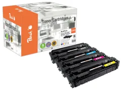 Peach HP 055 H 4 Toner XL (bk, c/m/y) ersetzt Canon CRG-055H, 3020C002, 3019C002, 3018C002, 3017C002 für z.B. Canon iSENSYS LBP -660