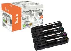 Peach HP 219 A 4 Toner (bk, c/m/y) ersetzt HP No. 219A, W2190A, W2191A, W2192A, W2193A für z.B. HP Color LaserJet Pro MFP 3302 sdw
